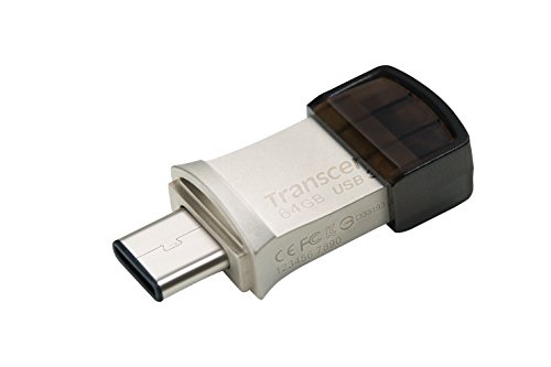 Imagen principal de Transcend JF890 - 64GB OTG Conector Dual: USB 3.1 Gen 1 + Type C, Met�