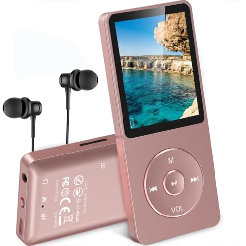 Imagen principal de AGPTEK Reproductor MP3 de 16GB, 1.8 Pantalla con Auriculares Reproduct