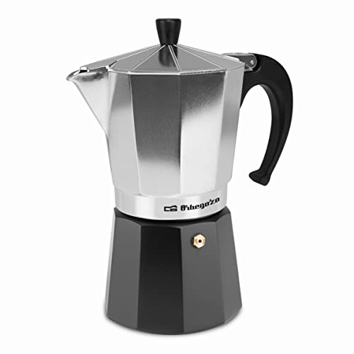 Imagen principal de Orbegozo KFM 930, Cafetera Italiana, 9 tazas, apta para cocina de gas,