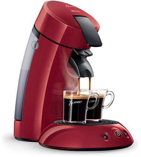 Imagen principal de Philips Senseo - Cafetera de cápsulas, 1450 W, color rojo