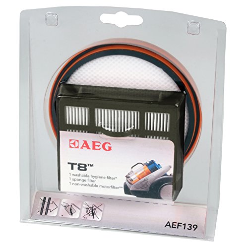 Imagen principal de AEG AEF 139 - Paquete de 3 filtros para aspiradoras Sauger