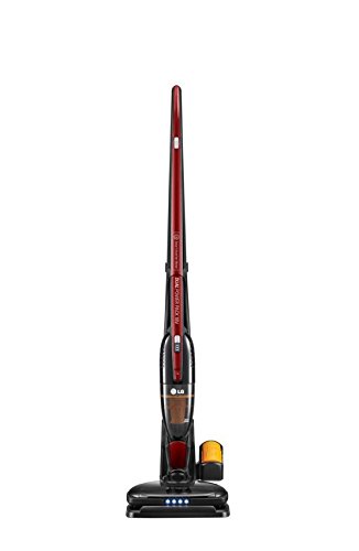 Imagen principal de LG VS8401SCW - Aspirador escoba 2 en 1, sin cables, color rojo