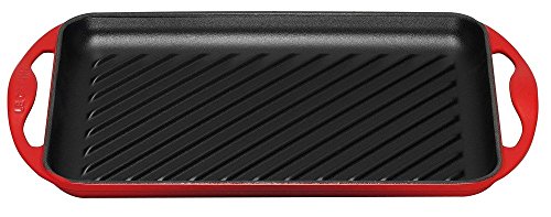 Imagen principal de Le Creuset - Parrilla Grill Rectangular de hierro colado esmaltado, 33