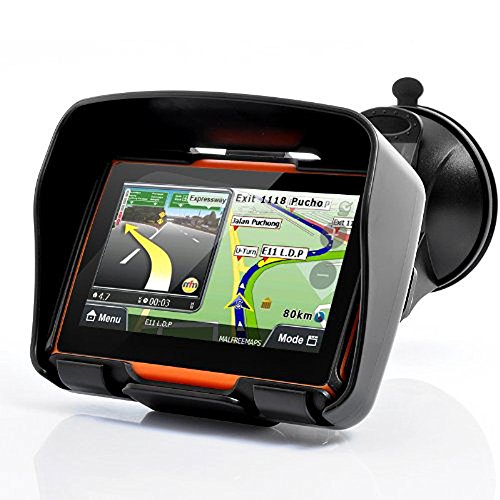 Imagen principal de Excelvan W-40 Navegador GPS Bluetooth para Motos Coches Vehículos 4.3