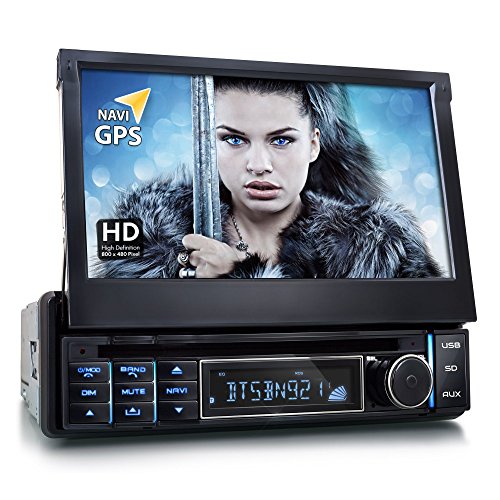 Imagen principal de XOMAX XM-DTSBN921 Radio de coche / Autoradio 1DIN con Navegación GPS 