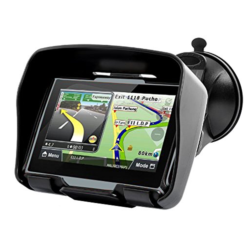 Imagen principal de EXCELVAN W-40 Navegador GPS Bluetooth para Motos Coches Vehículos 4.3