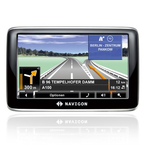Imagen principal de Navigon 4350 max - Navegador GPS con mapas de Europa ((4.3 pulgadas), 