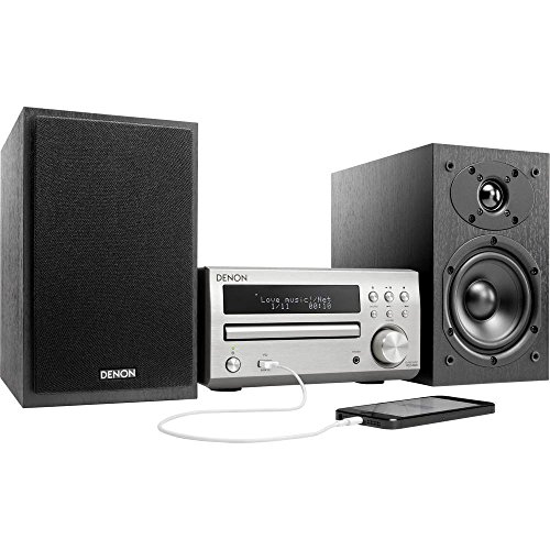 Imagen principal de Denon D-M 40 - Sistema de Audio, tamaño Micro, Color Plata y Negro