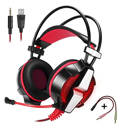 Imagen principal de KOTION EACH Auriculares para jueguos con Microfono GS700 3.5mm Profesi