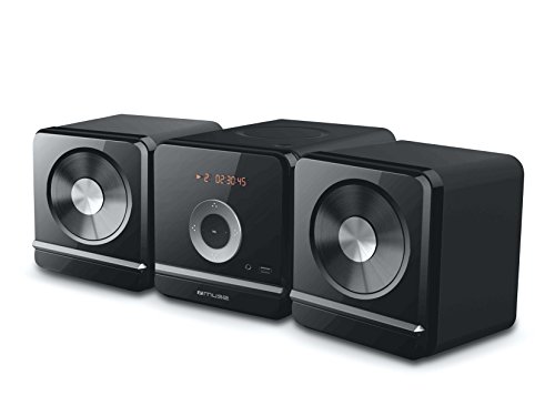 Imagen principal de Muse M-39 CM - Minicadena (CD, USB), Color Negro Mate