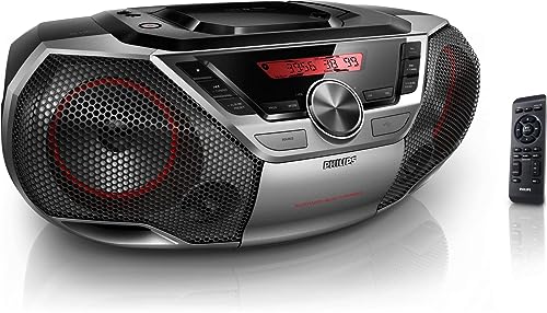 Imagen principal de Philips AZ700T/12 - Microcadena (2W, estéreo), Negro