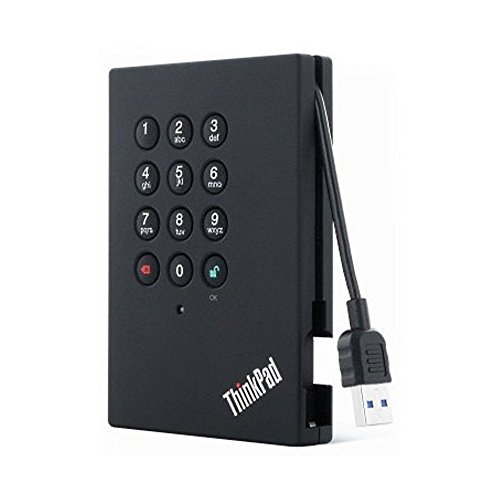 Imagen principal de Lenovo 0A65619 - Disco Duro Externo de 500 GB, Negro