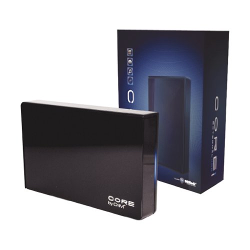 Imagen principal de 1 TB USB 2.0 Core Desktop duro - negro Piano con LED azul glaciar (inc