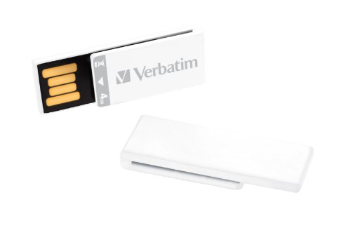 Imagen principal de Verbatim Clip-it - Memoria USB 2.0 de 4 GB, Color Blanco