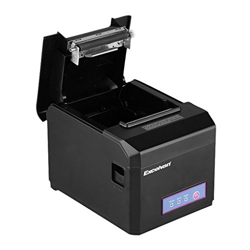 Imagen principal de EXCELVAN E801 - Impresora térmica de Recibos y Tickets (Auto-Cut, Int