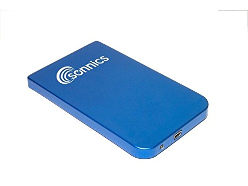 Imagen principal de Sonnics bolsillo 120GB de 2,5 pulgadas de Azul disco duro externo USB 