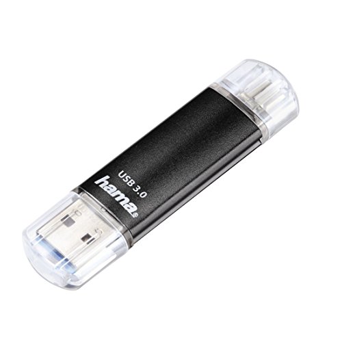Imagen principal de Hama Laeta Twin - Memoria USB 2.0 de 64 GB (Micro USB, OTG, 45 MB/s), 
