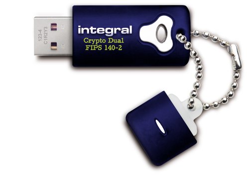 Imagen principal de Integral Crypto Dual 140-2 - Memoria USB 2.0 (8 GB, con encriptado de 