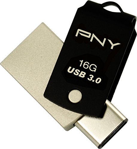 Imagen principal de PNY FDI16GUCD10K-EF - Memoria USB 3.0 de 16 GB, Color Negro