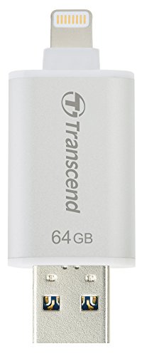 Imagen principal de Transcend TS64GJDG300S - Memoria USB de 64 GB (USB 3.0/Lightning, 0 - 