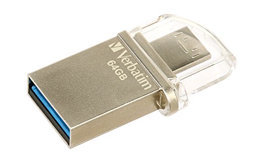 Imagen principal de Verbatim Store 'n' Go OTG Micro 64GB 64GB USB 3.0/Micro-USB Plata Unid