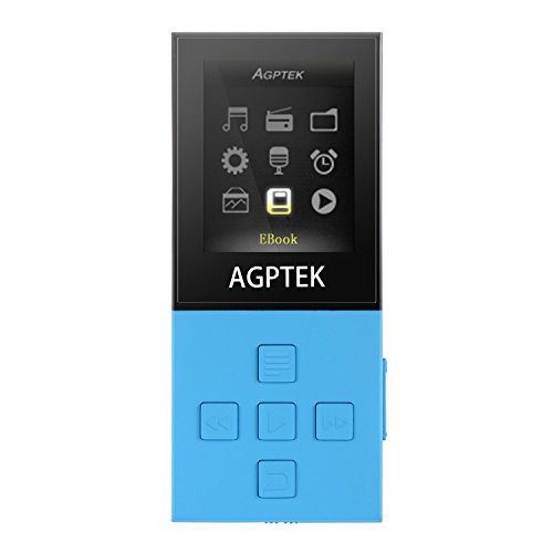 Imagen principal de AGPTEK A18- Bluetooth Reproductor MP3 con Pantalla de 1.8 (8 GB, Radio