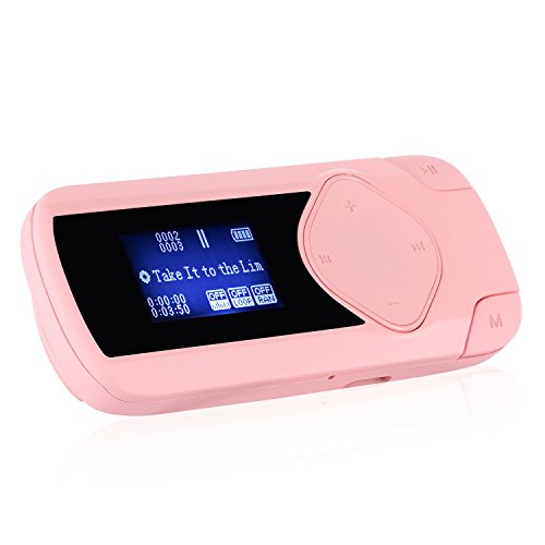 Imagen principal de AGPtek R2- Mini Clip Reproductor de MP3 (8 GB, Pantalla de 1.0, Radio)