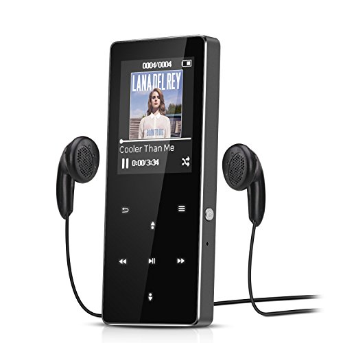 Imagen principal de AGPtek B05- Metal Reproductor MP3 8 GB pantalla de 1,8 con radio y gra