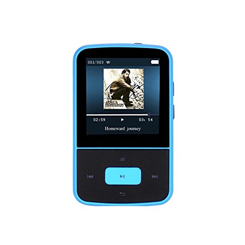 Imagen principal de AGPtek G05- Mini Clip Reproductor de MP3 8 GB TFT Pantalla 1.5 Pulgada