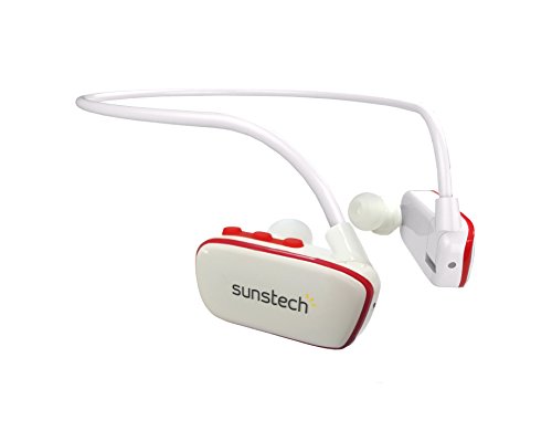 Imagen principal de Sunstech ARGOS4GBWTRD - Reproductor MP3 deportivo resistente al agua, 