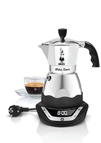 Imagen principal de Bialetti Eléctrico Moka Temporizador, Capacidad por 6 Carribas, 365W,