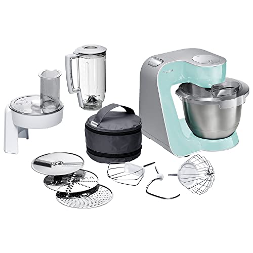 Imagen principal de Bosch Hogar Robot cocina, Color Menta, Turquesa/Plata, 27.1 cm L x 28.