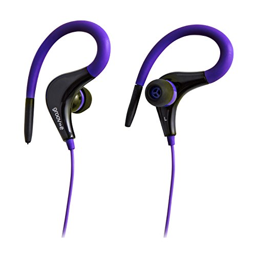 Imagen principal de Groov-E Sports Clips Ultra Claro para Auriculares - Violet