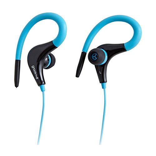 Imagen principal de Groov-e Sports - Auriculares Deportivos con Gancho, Color Azul