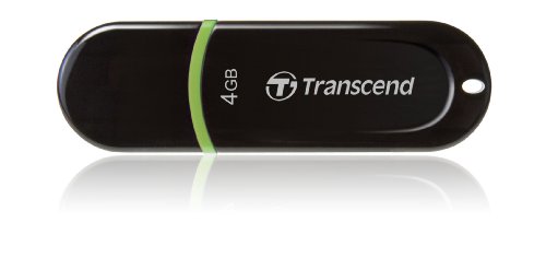 Imagen principal de Transcend JF300 - Memoria USB 2.0 de 4 GB, Color Verde