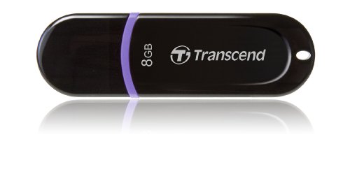 Imagen principal de Transcend JetFlash 300 - Memoria USB 2.0, 8 GB, color negro