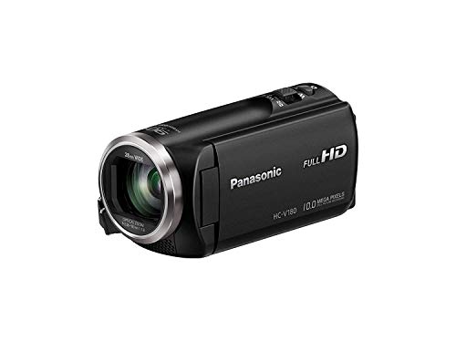 Imagen principal de Panasonic HC-V180 - Videocámara de 50x, O.I.S de 5 Ejes, F1.8 - F4.2,