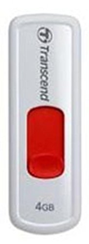 Imagen principal de Transcend JetFlash 530 - Memoria USB de 4 GB, Color Rojo