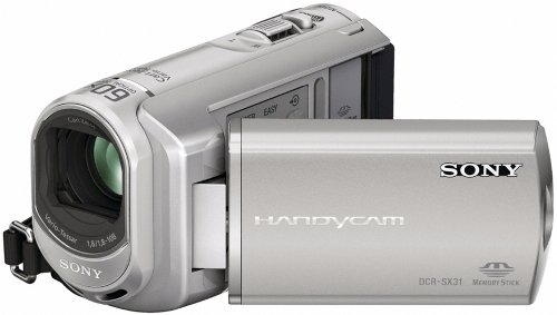 Imagen principal de Sony DCR-SX31E - Videocámara (0.8 MP, 2000 x, 60 x, 1.8-108 mm, 68.6 