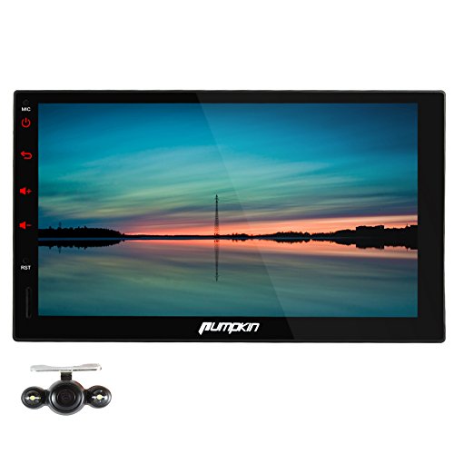 Imagen principal de Pumpkin 7 Quad Core Doble Din Android 5 1 Lollipop Radio de Coche con 