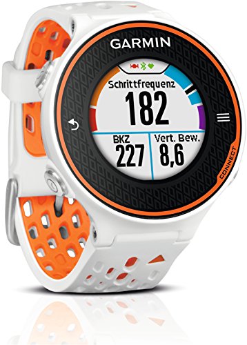 Imagen principal de Garmin 010-01128-11 Reloj de Carrera con GPS refurbish, Blanco y Naran
