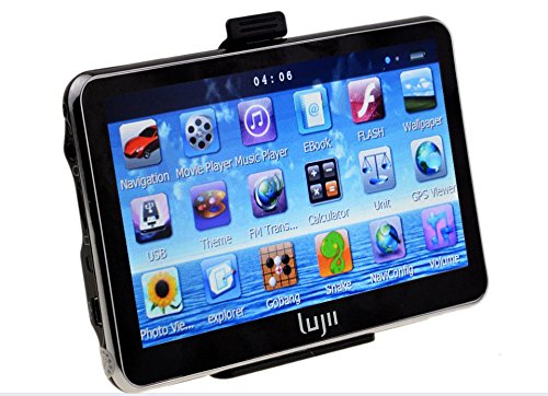 Imagen principal de LUJII 5.0 pulgadas Sistema de navegación GPS del coche LUJII SAT NAV 