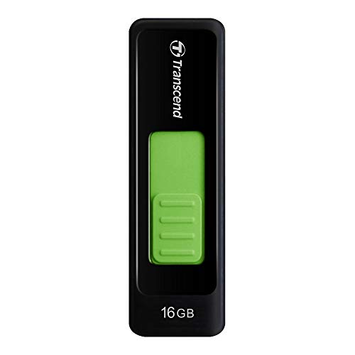 Imagen principal de Transcend JetFlash 760 - Memoria USB 3.0 de 16 GB sin Tapa, Negro
