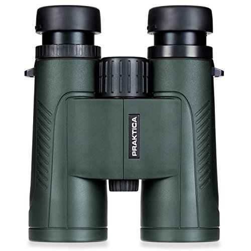 Imagen principal de Praktica Odyssey - Prismáticos (10 x 42 mm, Impermeable), Color Verde