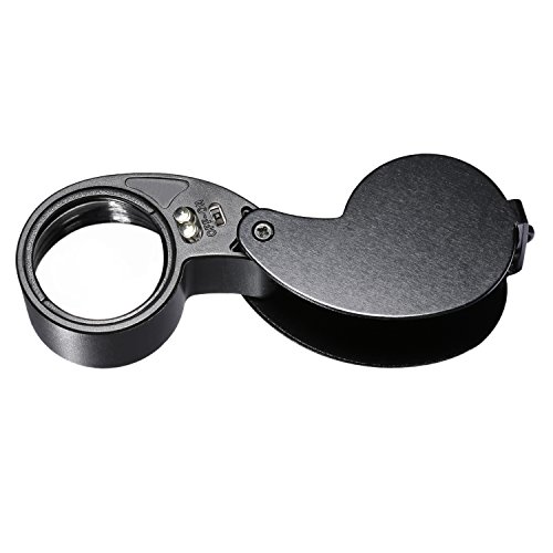 Imagen principal de Neewer® 40 x 25 mm Joyero Ojos Cristal óptica Lupa LED de luz