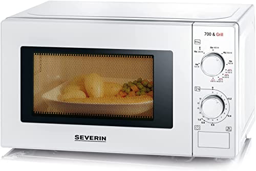Imagen principal de SEVERIN Microondas con grill 2 en 1 de 700 W, horno microondas con 9 n