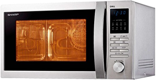 Imagen principal de Sharp R-722STWE Encimera 25L 900W Acero inoxidable - Microondas (Encim