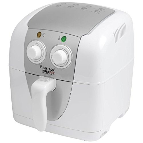 Imagen principal de Bestron ASF1304W - Freidora (0,8 kg, 200 °C, 30 min, Solo, Plata, Bla