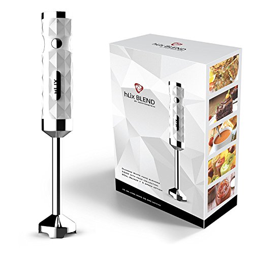 Imagen principal de Hlix Blend - Batidora de Mano de Color Blanco Diamante 550W con Vaso d