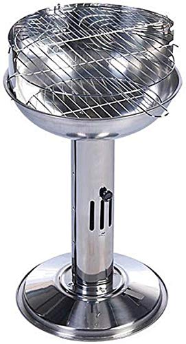 Imagen principal de BBQ Collection 00160 Barbacoa de Acero Inoxidable, carbón, 40 cm, 35.